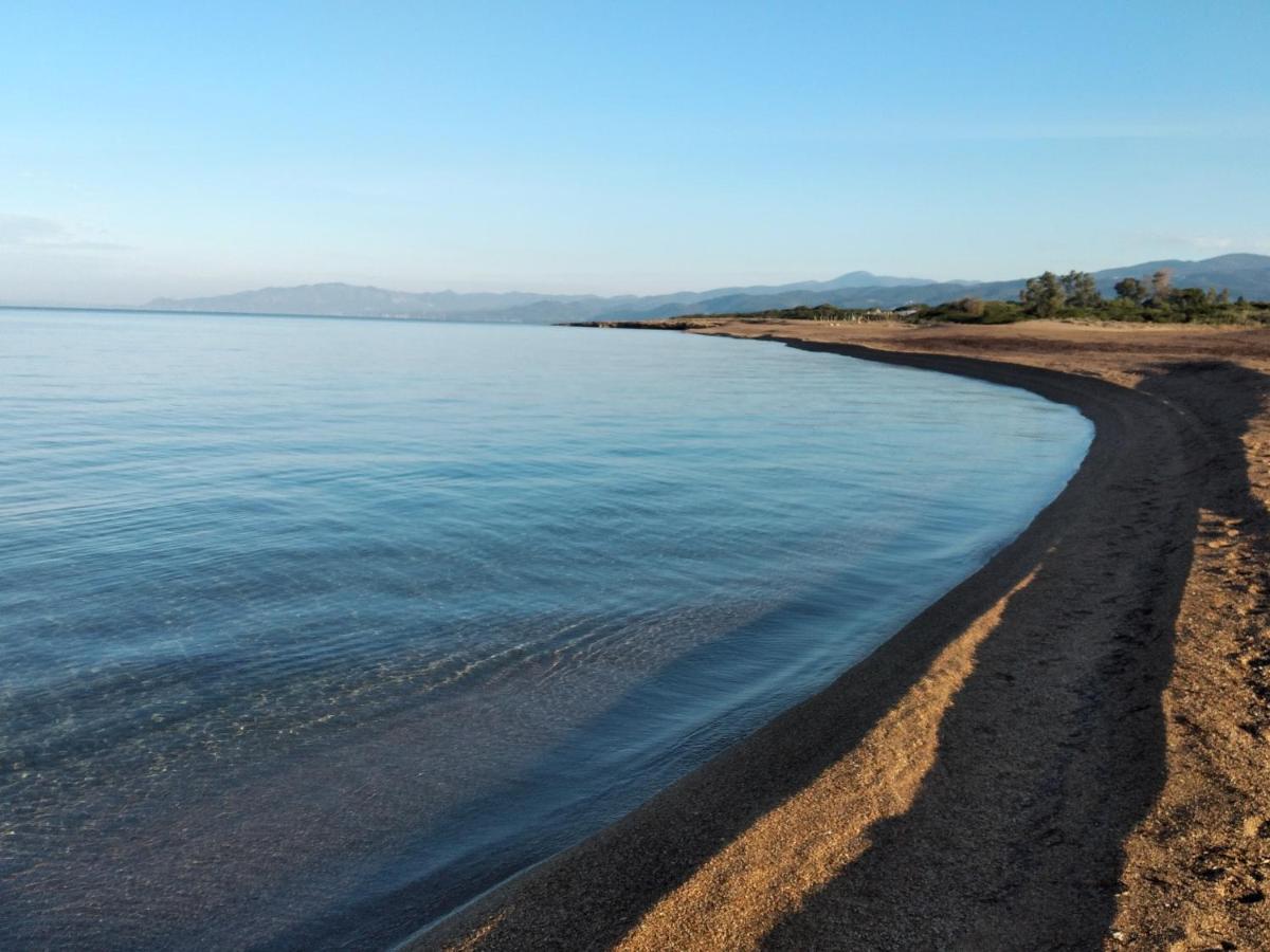 Tzanetos Seaside Villa Kyparissia Bagian luar foto